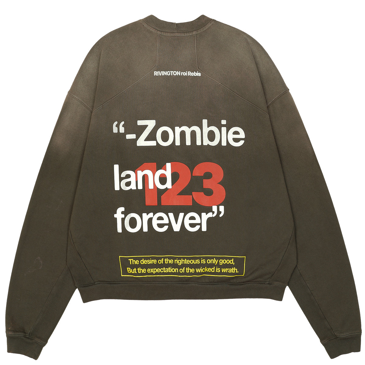 RRR123 - ZOMBIELAND CREWNECK Sweat | cherry Online Official Mail