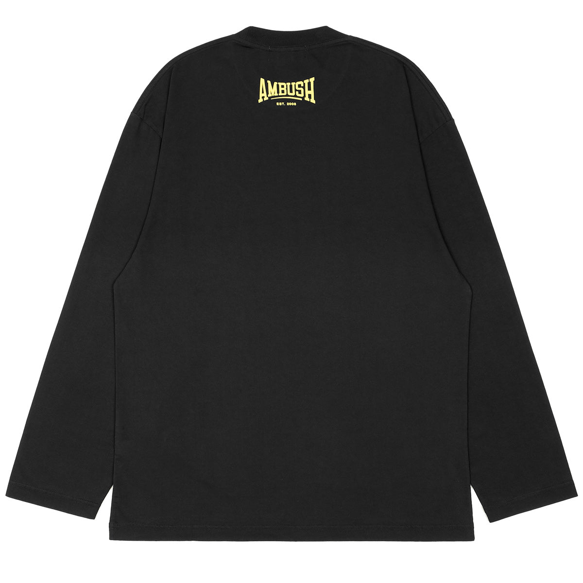 AMBUSH®（アンブッシュ）- AMB SCHOLARSHIP L/S T-SHIRT BLACK Tシャツ 