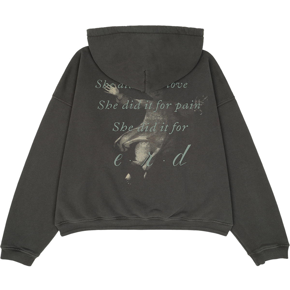 ENFANTS RICHES DEPRIMES - WELL OF LONELINESS HOODIE | cherry