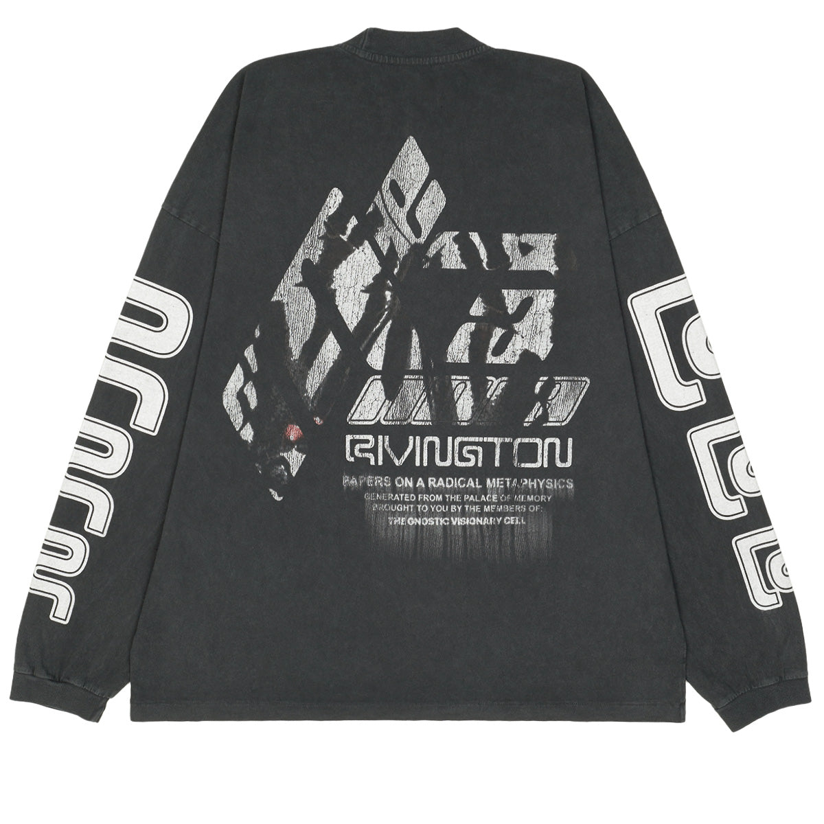 RRR123 - RIVINGTON roi rebis - METAMOTH 2 VINTAGE L/S TEE ロングT