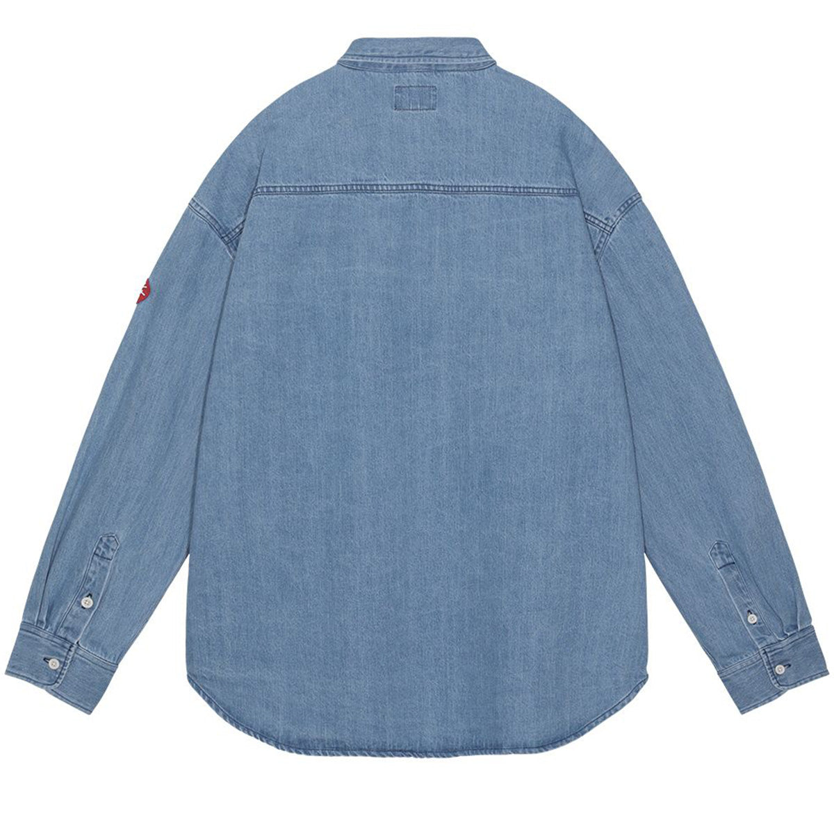 CAVEMPT - BLEACHED DENIM BIG SHIRT shirt | cherry online mail order site –  cherry fukuoka