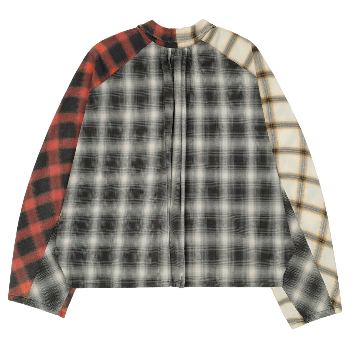 定価12万❗️RRR123 NAZARENE SHIRT チェックシャツ RRR123 - RIVINGTON roi rebis - NAZARENE SHIRT シャツ| cherry