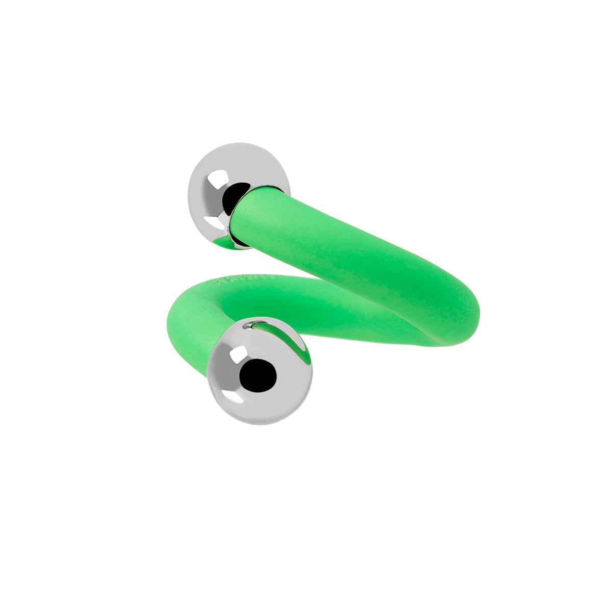 AMBUSH(アンブッシュ) BARBELL RING (COLORED) GREEN リング cherry オンライン公式通販サイト