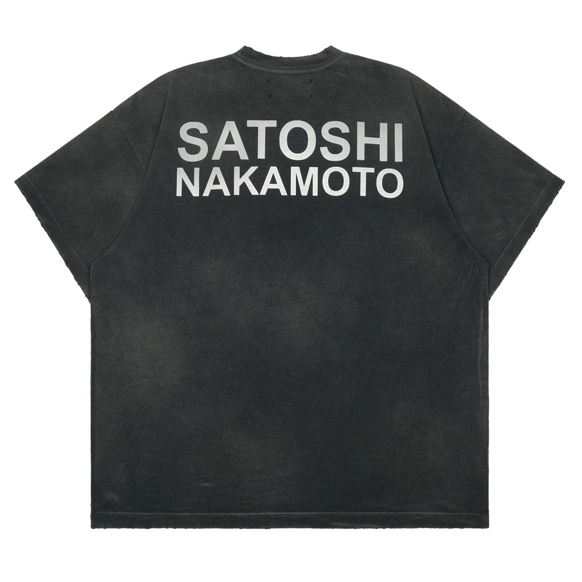 SATOSHI NAKAMOTO (サトシナカモト) - CUP HALF FULL TEE Tシャツ