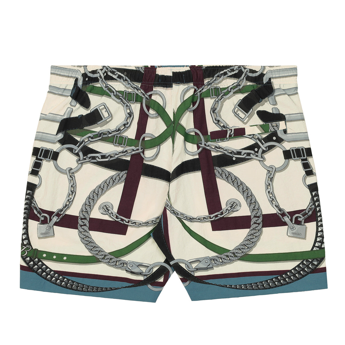 AMBUSH アンブッシュ ショートパンツ Mハーフパンツ　水着　水陸両用 AMBUSH(アンブッシュ) - SCARF PRINT SWIM SHORTS スイムウェア