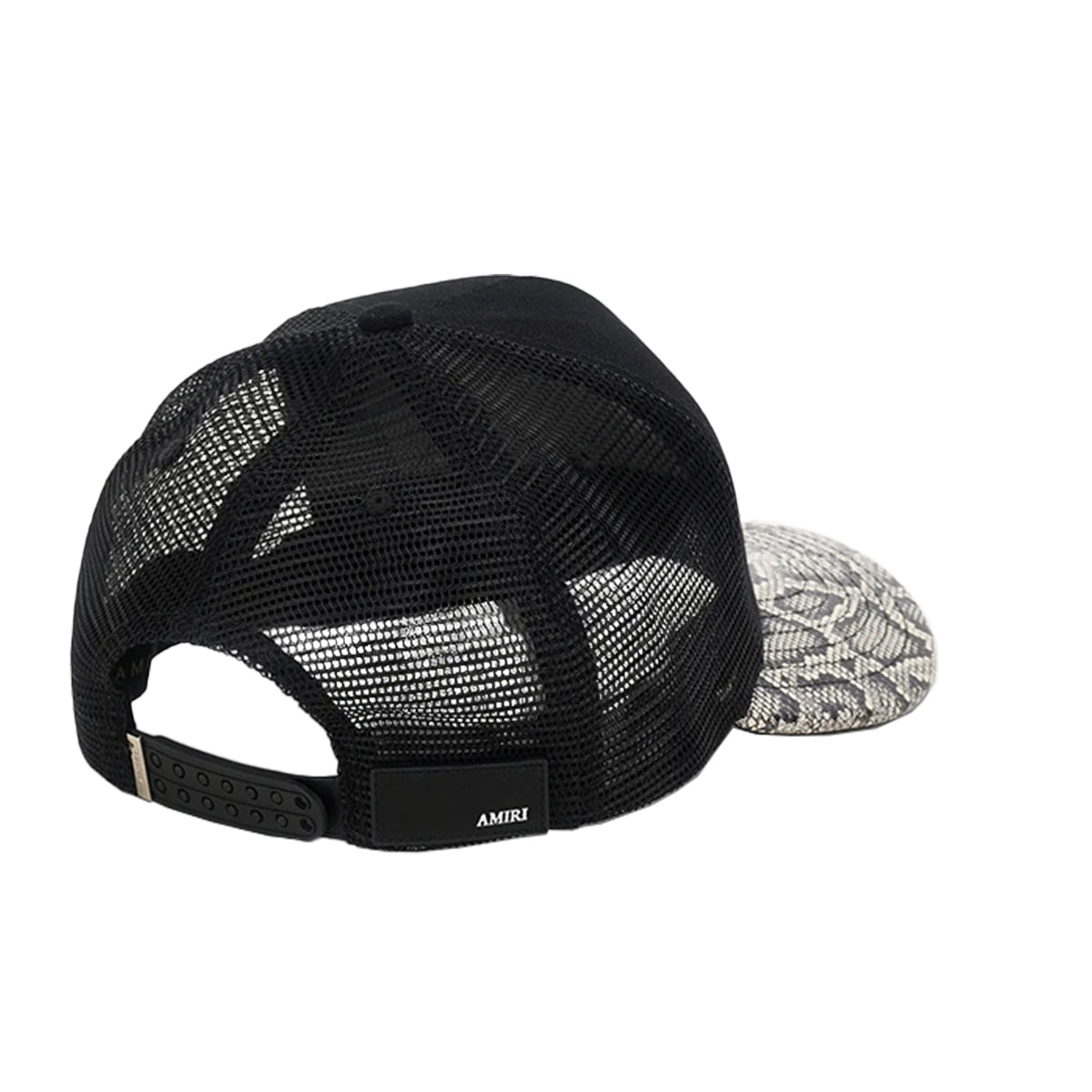 AMIRI(アミリ) - SNAKE MA TRUCKER HAT BLACK キャップ | cherry