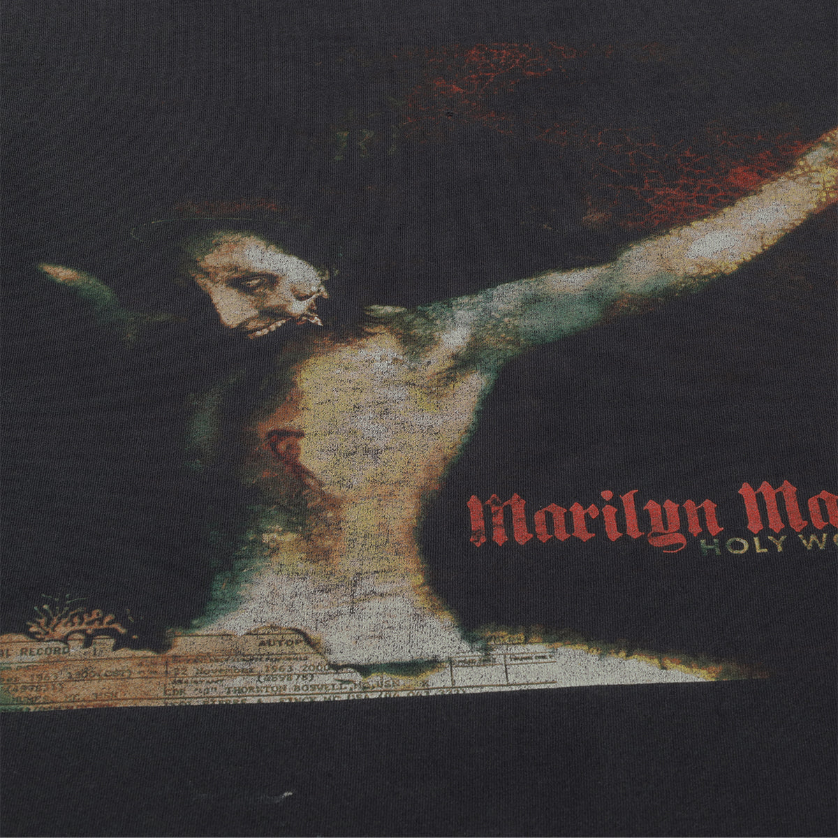 NOT / APPLICABLE - Marilyn Manson - Holy wood(Year:2000) T-shirt
