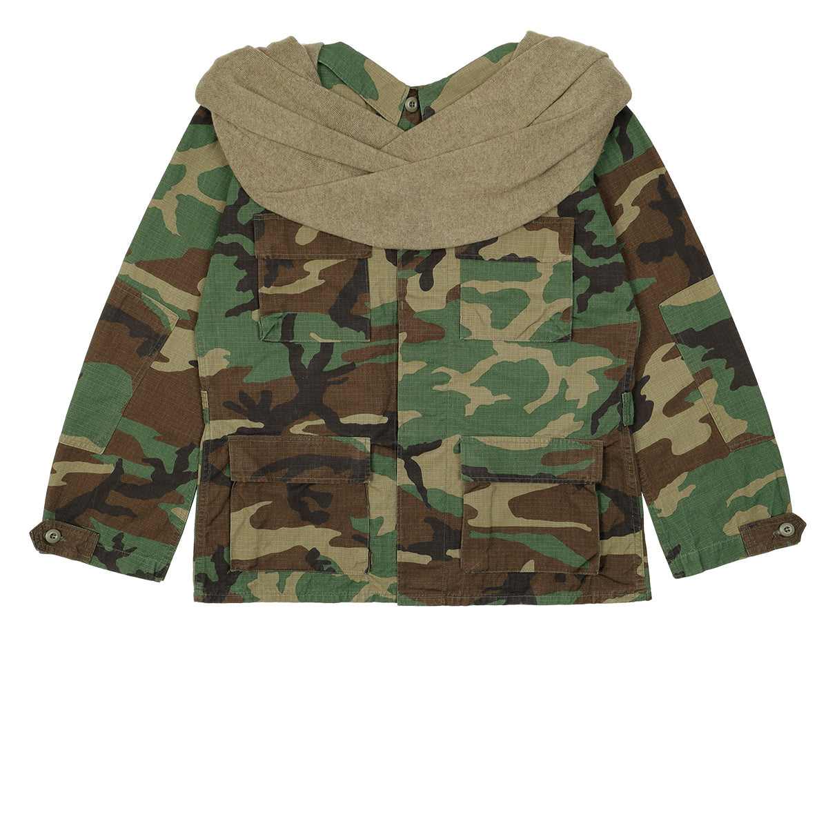 BLESS 4054 EXTRENDED CAMOUFLAGE JACKET cherry online shopping