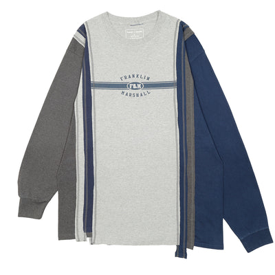 Rebuild by Needles<br> 7 CUTS COLLEGE L/S TEE