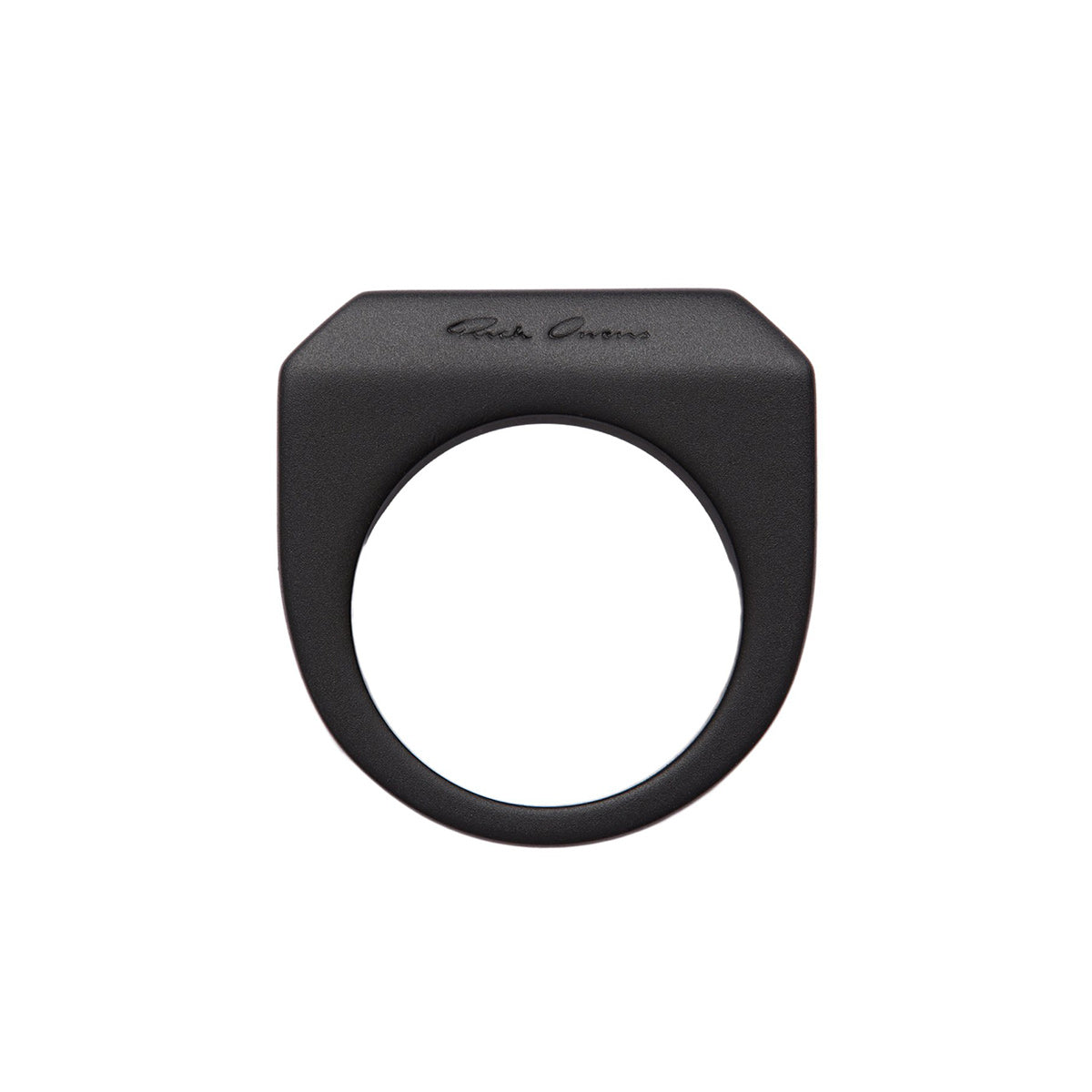 リックオウエンス　リング RICK OWENS (リック・オウエンス) - BEVELED RING 指輪・リング