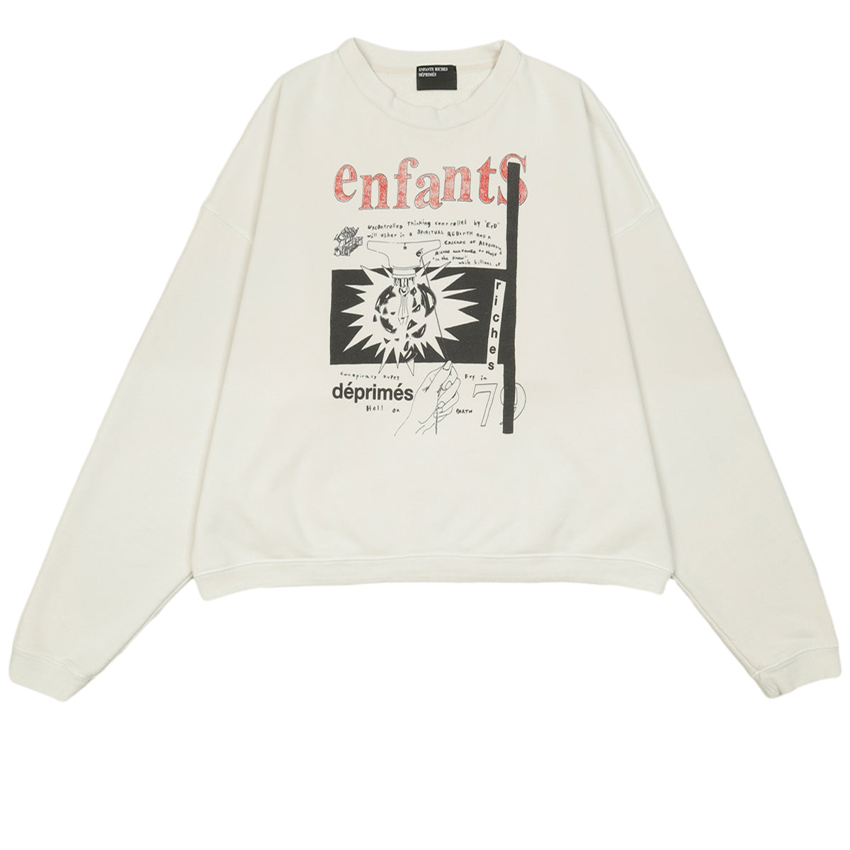 ENFANTS RICHES DEPRIMES - SUBGENIUS RADIO CREWNECK SWEATSHIRT crew