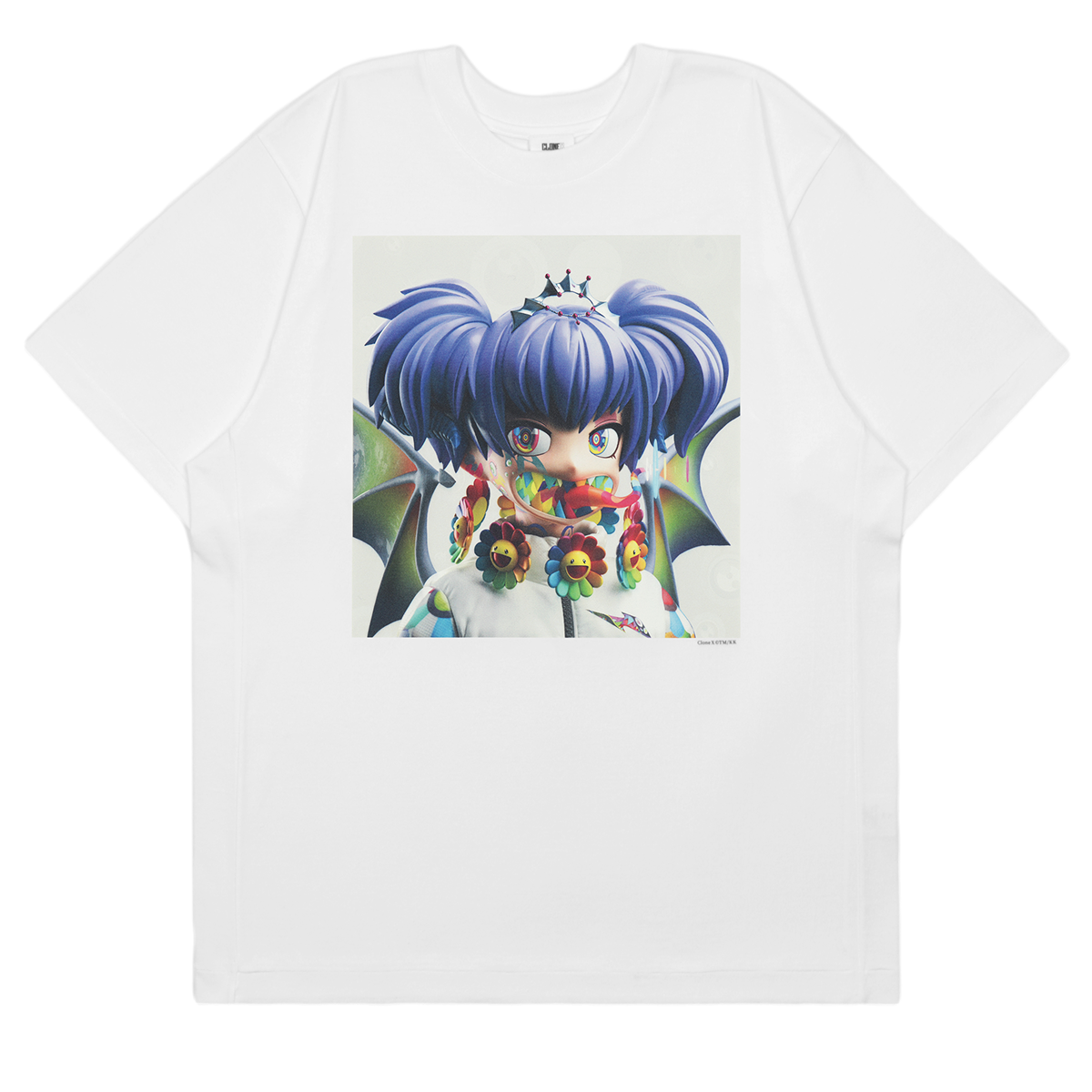 村上隆×CLONEX Tシャツ 白XL カイカイキキ CLONE X-