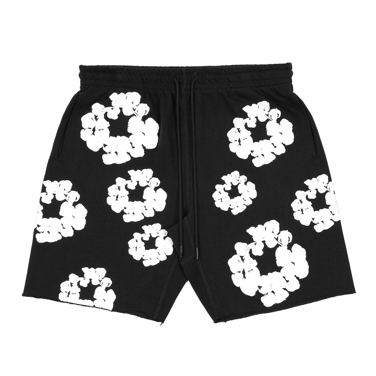 DENIM TEARS COTTON WREATH SWEAT SHORTS | chidori.co