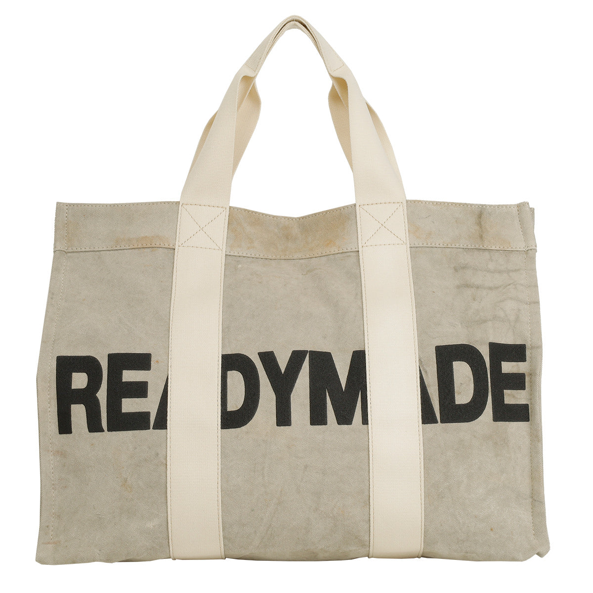 READYMADE (レディメイド) - EASY TOTE BAG WHITE トートバッグ