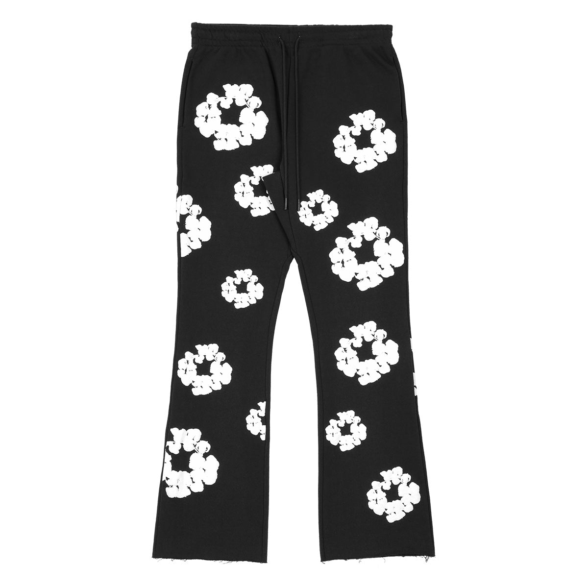 READYMADE - COTTON WREATH SWEAT PANTS BLACK/WHITE Sweatpants