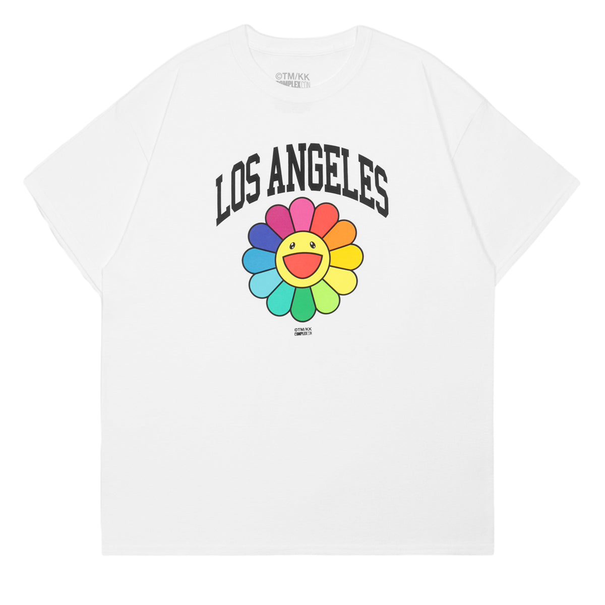 TAKASHI MURAKAMI x COMPLEXCON Youth Los Angeles Flower T-Shirt - White -  GBNY