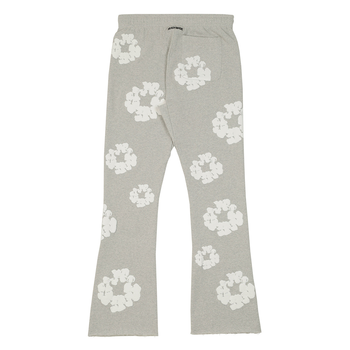 READYMADE - COTTON WREATH SWEAT PANTS GRAY/WHITE Sweatpants