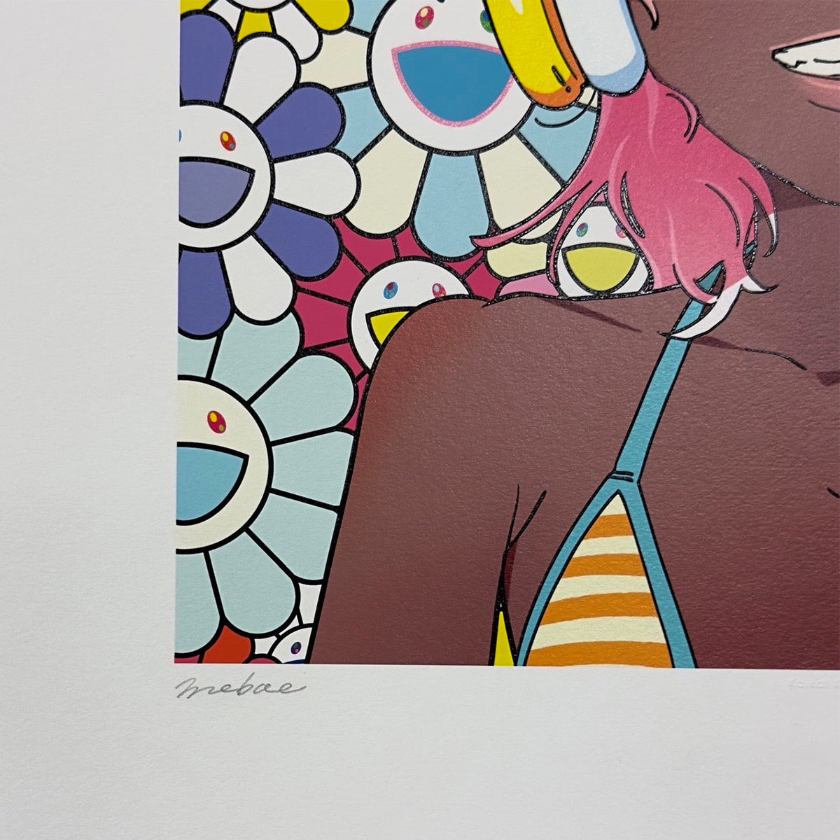 Takashi Murakami×mebae smile_03 南の島の女の子 w M.F