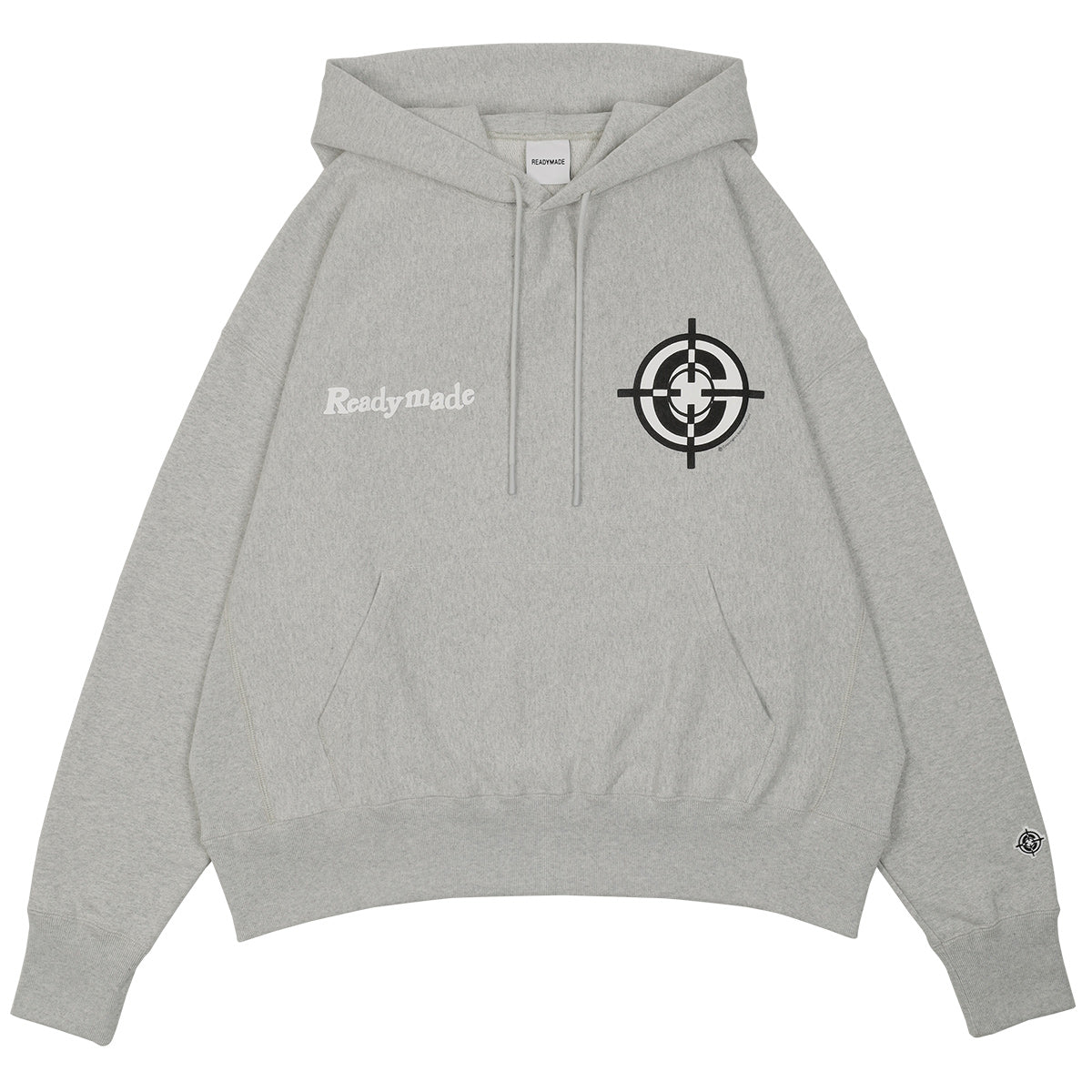 READYMADE (レディメイド) - CLF TARGET HOODIE GRAY フーディ