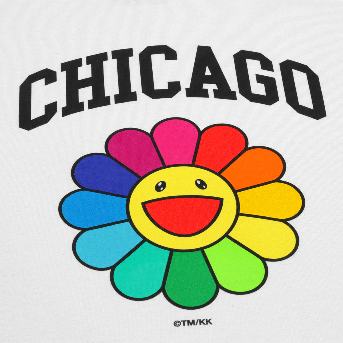Takashi Murakami Happy Smiling Flower T-Shirt