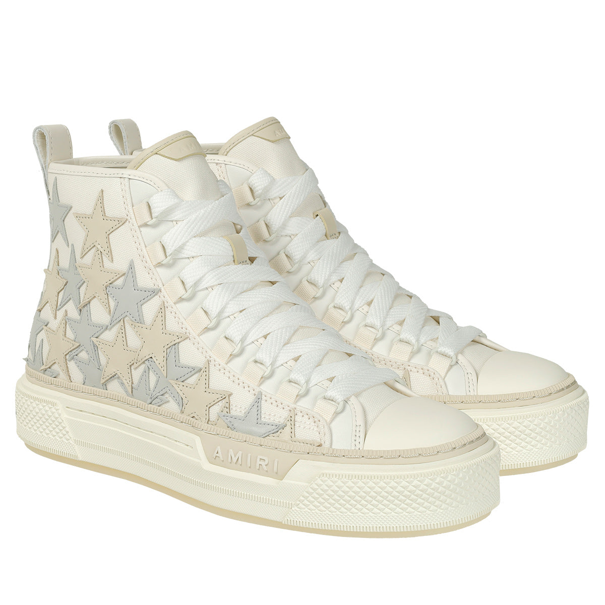 即納品 AMIRI STARS COURT HI / WHT アミリ スター コート ハイ