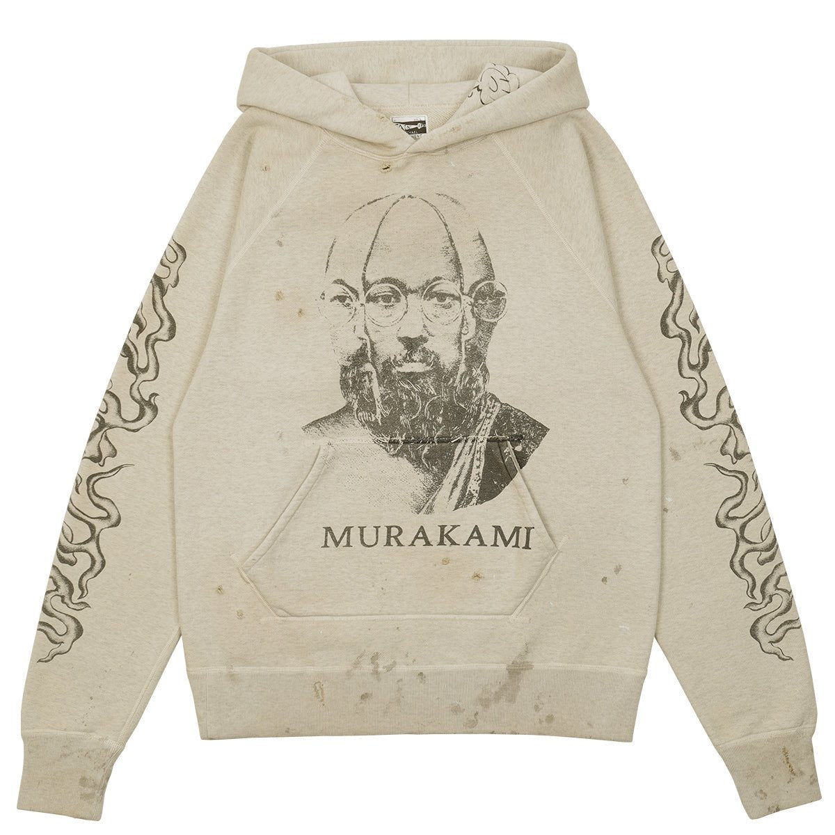 トップス SAINT Mxxxxxx Murakami Takashi TM HOODIE Takashi Murakami × ©SAINT M ×××××× --JESUS ​​CREWNECK SWEAT