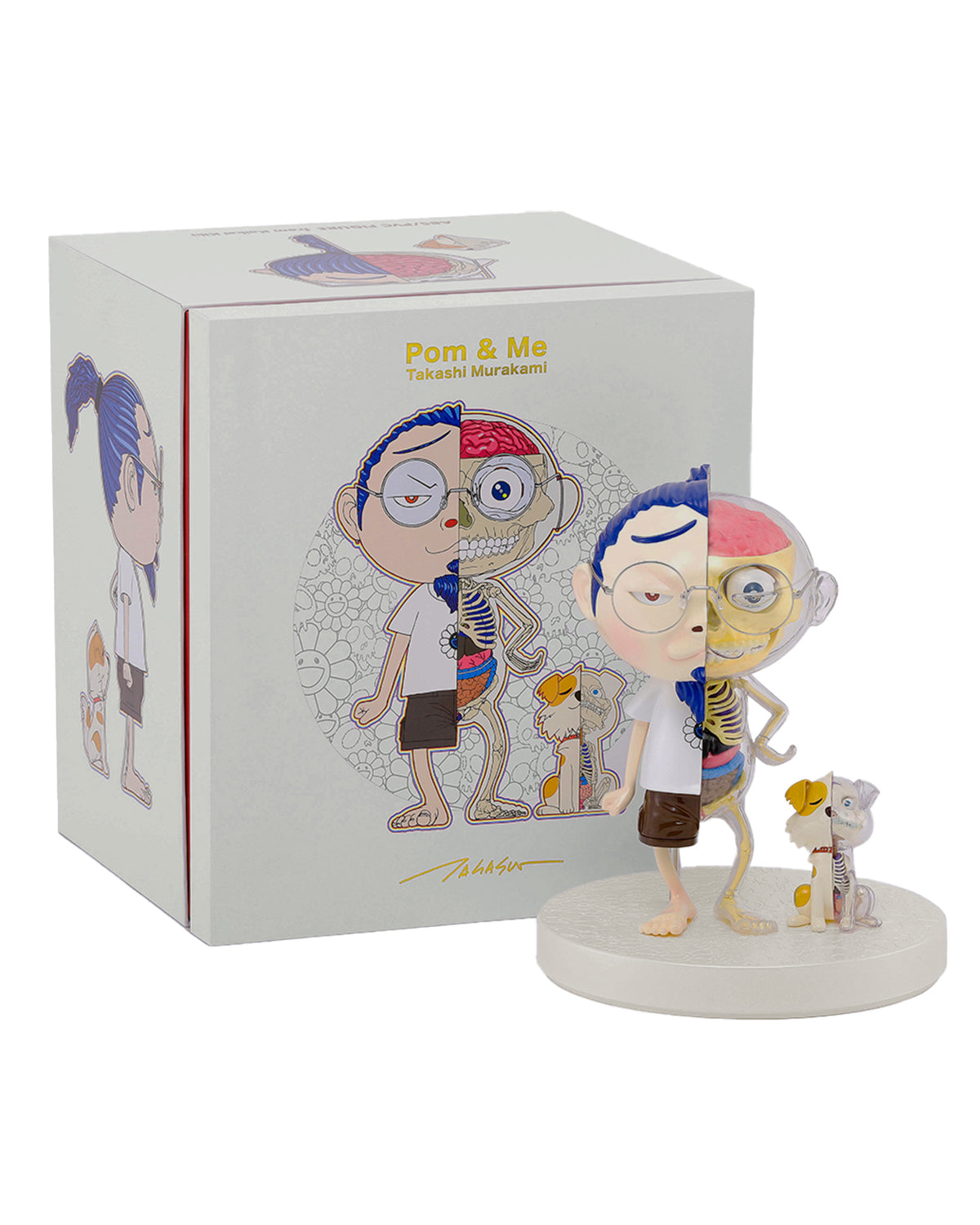 【©Takashi Murakami / kaikai kiki】<br>「POM ＆ ME 解剖模型/Figure」 が<br>1月14日20時よりオンラインにて発売スタート！！