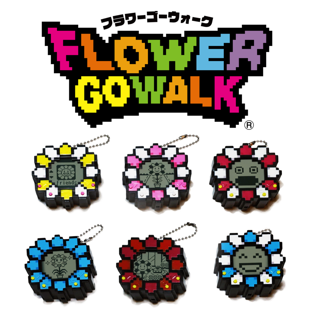 【Takashi Murakami / kaikai kiki】<br>新游戏「Flower Go Walk」将于12月6日星期二20:00起在线商店独家发售！