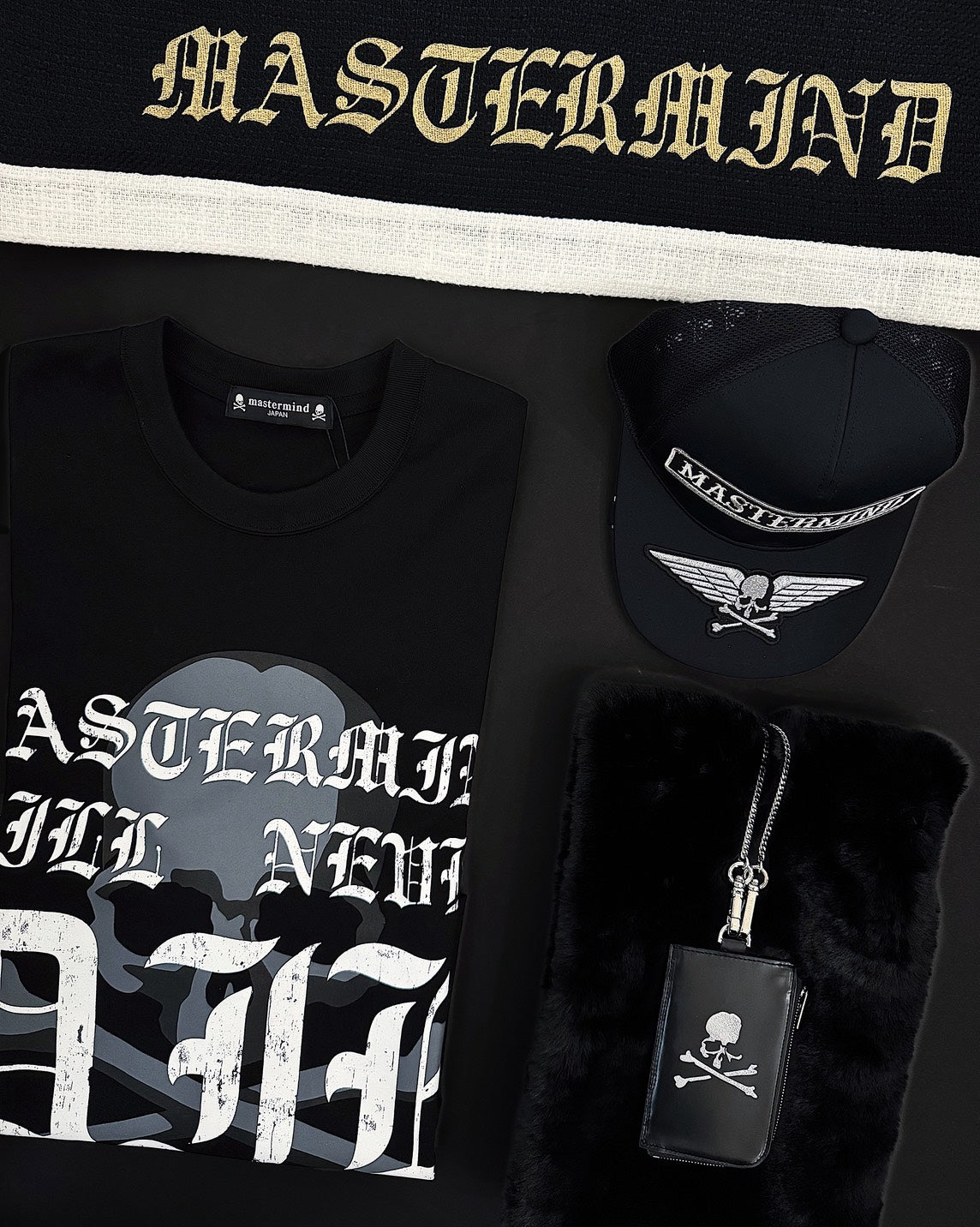 【MASTERMIND】<br>26SSコレクションより異なるコンセプトで磨き上げられた新作アイテムが明日2月1日(日) 10時よりオンラインにて発売スタート！