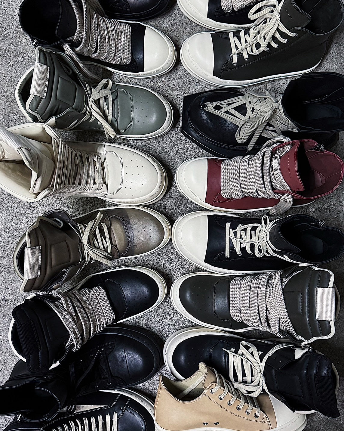 [Rick Owens]<br> New footwear lineup from the 25FW &quot;CONCORDIAN&quot; PRE collection!