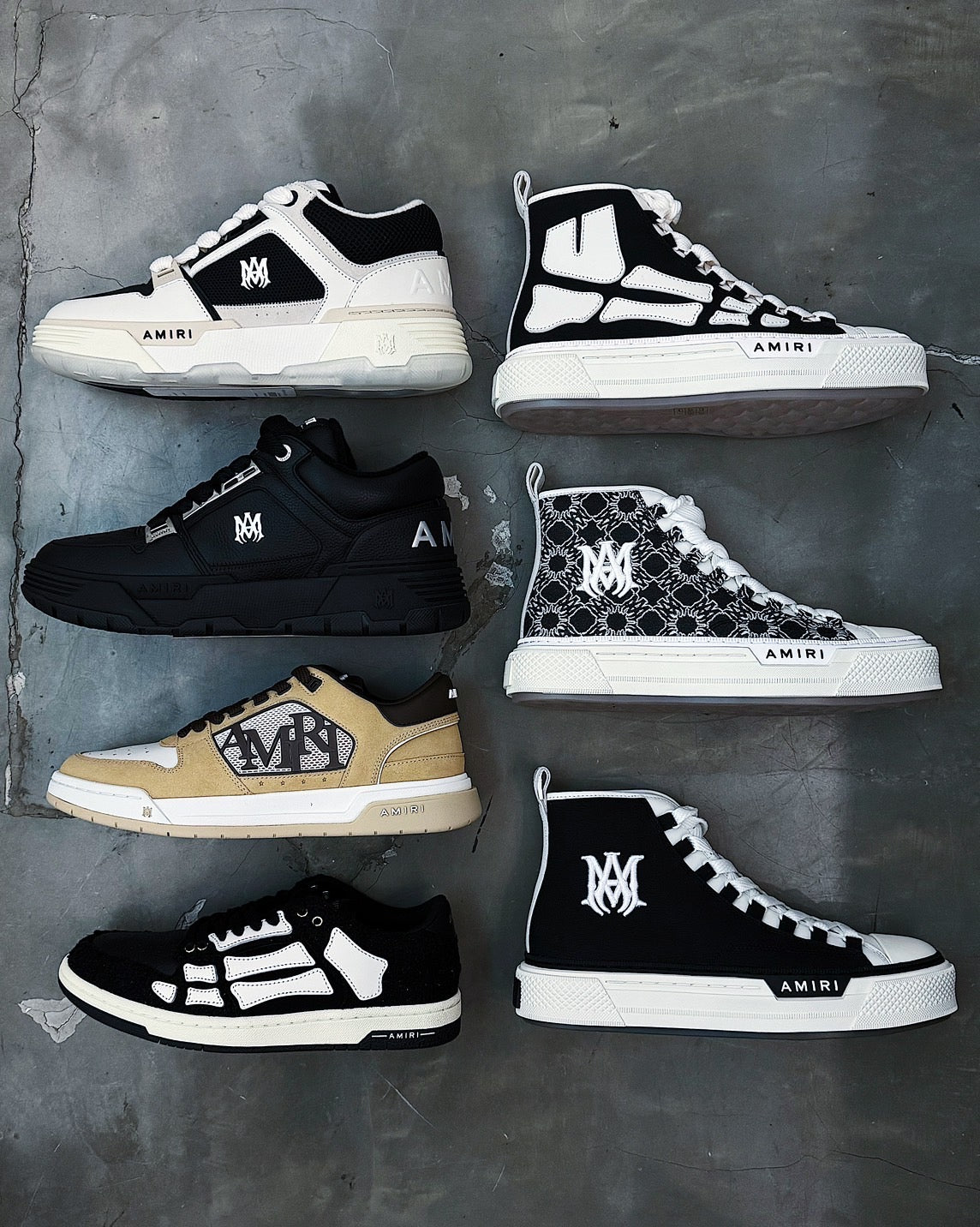 AMIRI] New sneakers from the 25AW collection, including the SKEL