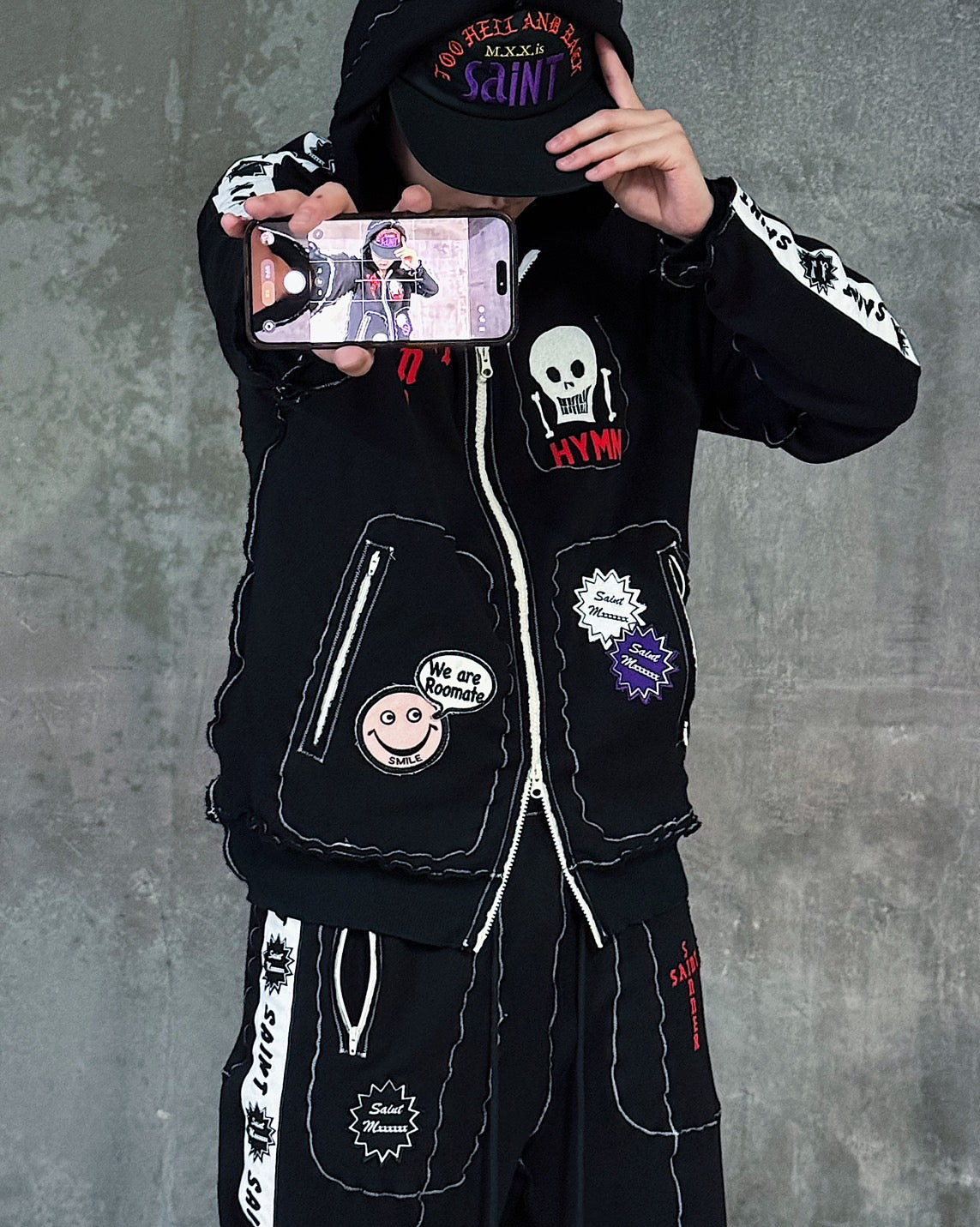 【©SAINT M××××××】<br> 25AW DROP8 系列全新合作商品将于 10 月 11 日星期六上午 10 点起在线发售！