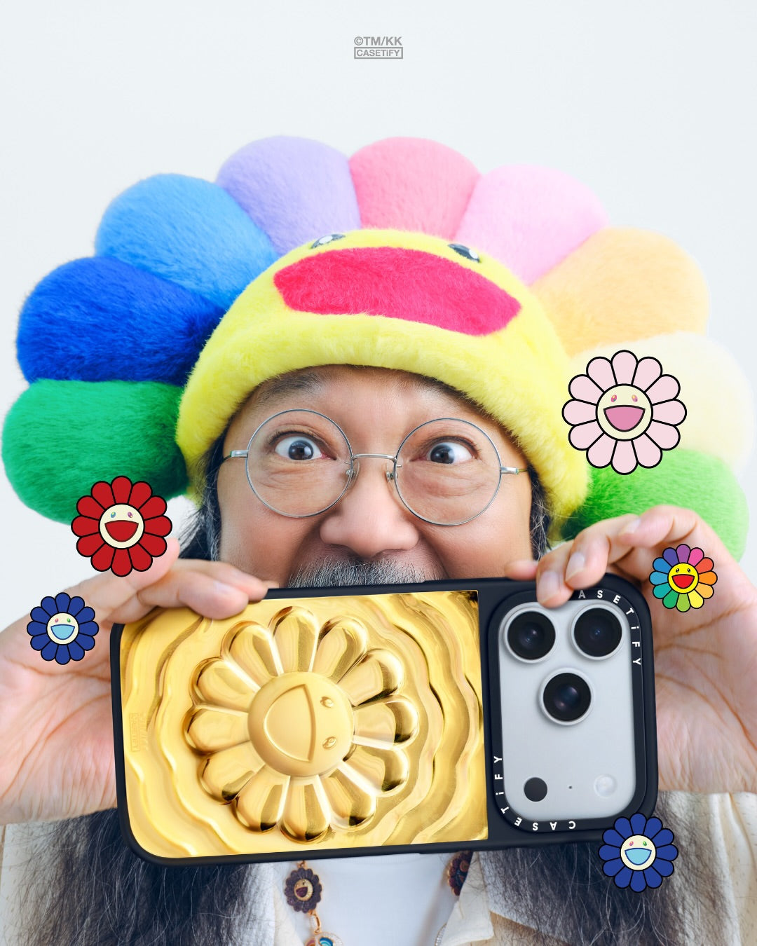 【Takashi Murakami × CASETiFY】<br>第3弾 FLOWERS BLOOM より新作コラボアイテムが発売スタート！！