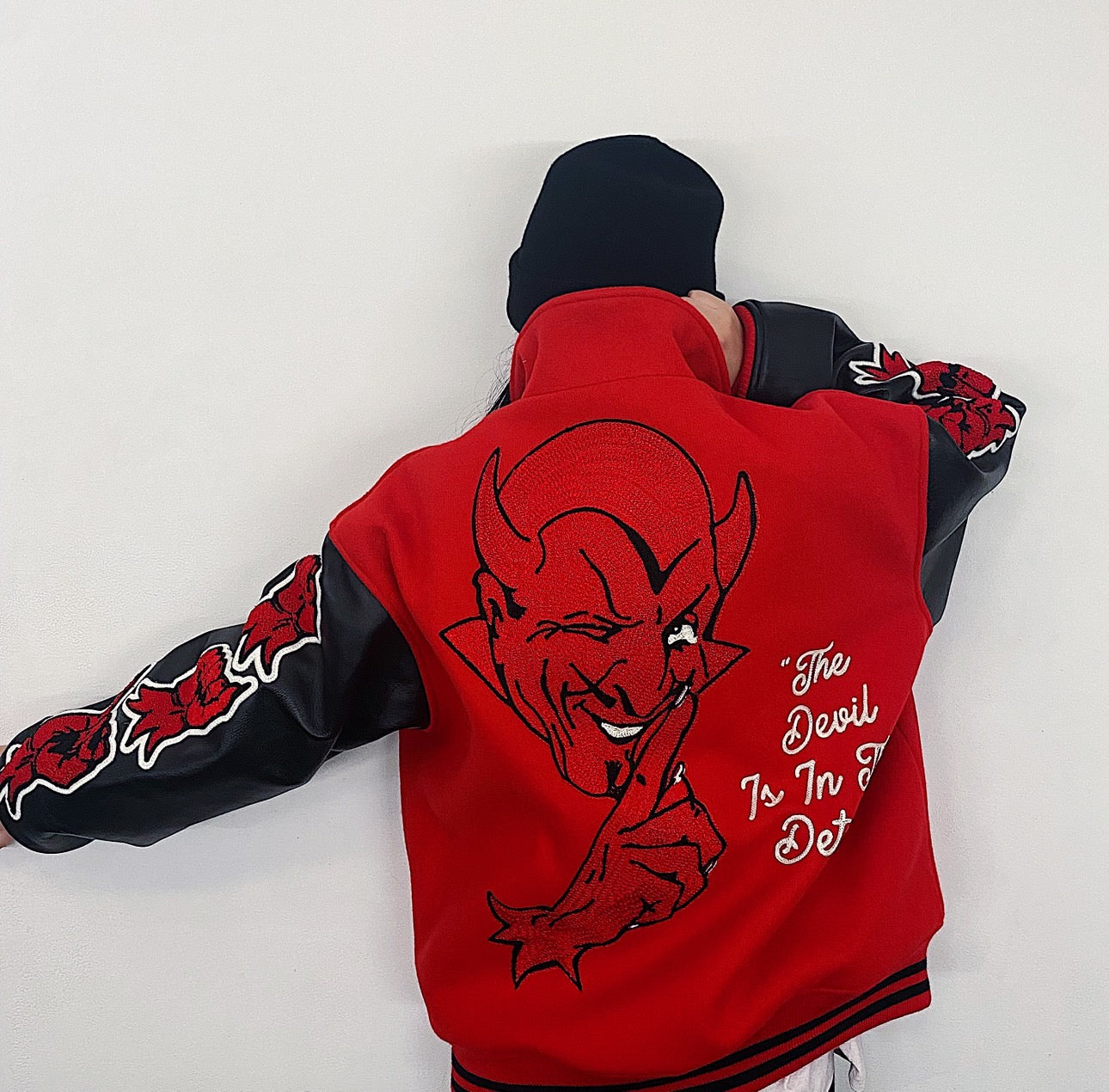 Saint Mxxxxxx Devil Varsity Letter Jacket