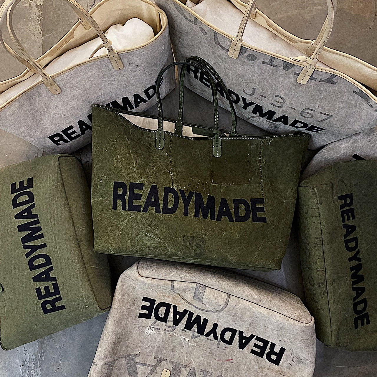 READYMADE レディメイド 新型バッグ-