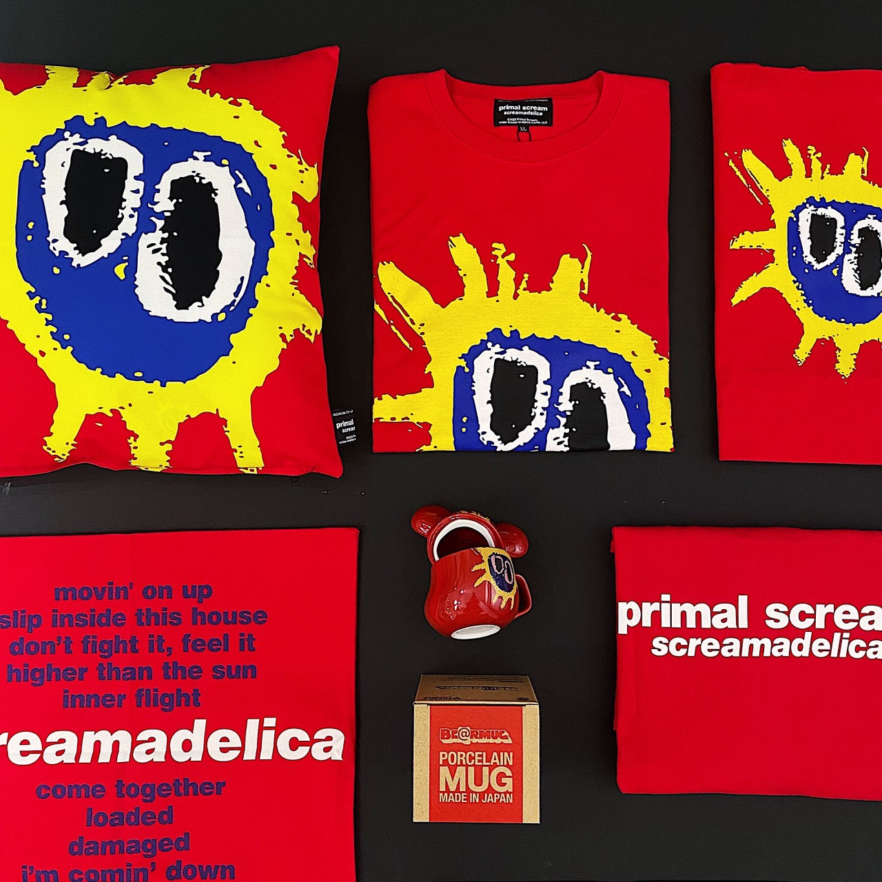【MEDICOM TOY】<br> Collaboration items of the rock band "PRIMAL SCREAM" and "MLE" are in the lineup!