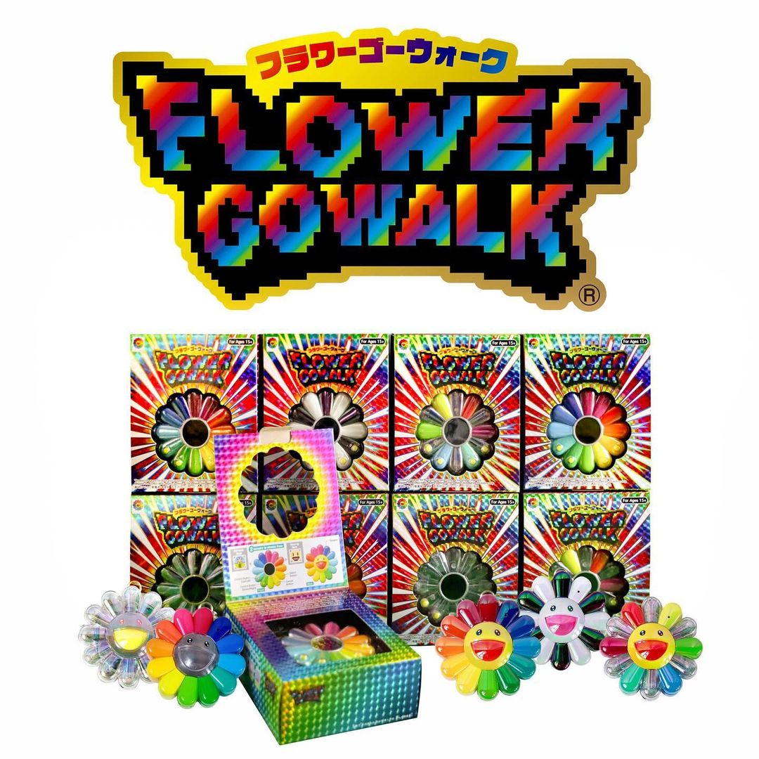 【©Takashi Murakami / kaikai kiki】<br> The new game "FLOWER GO WALK COLOR" will be released online from 20:00 today, December 2nd (Saturday)!