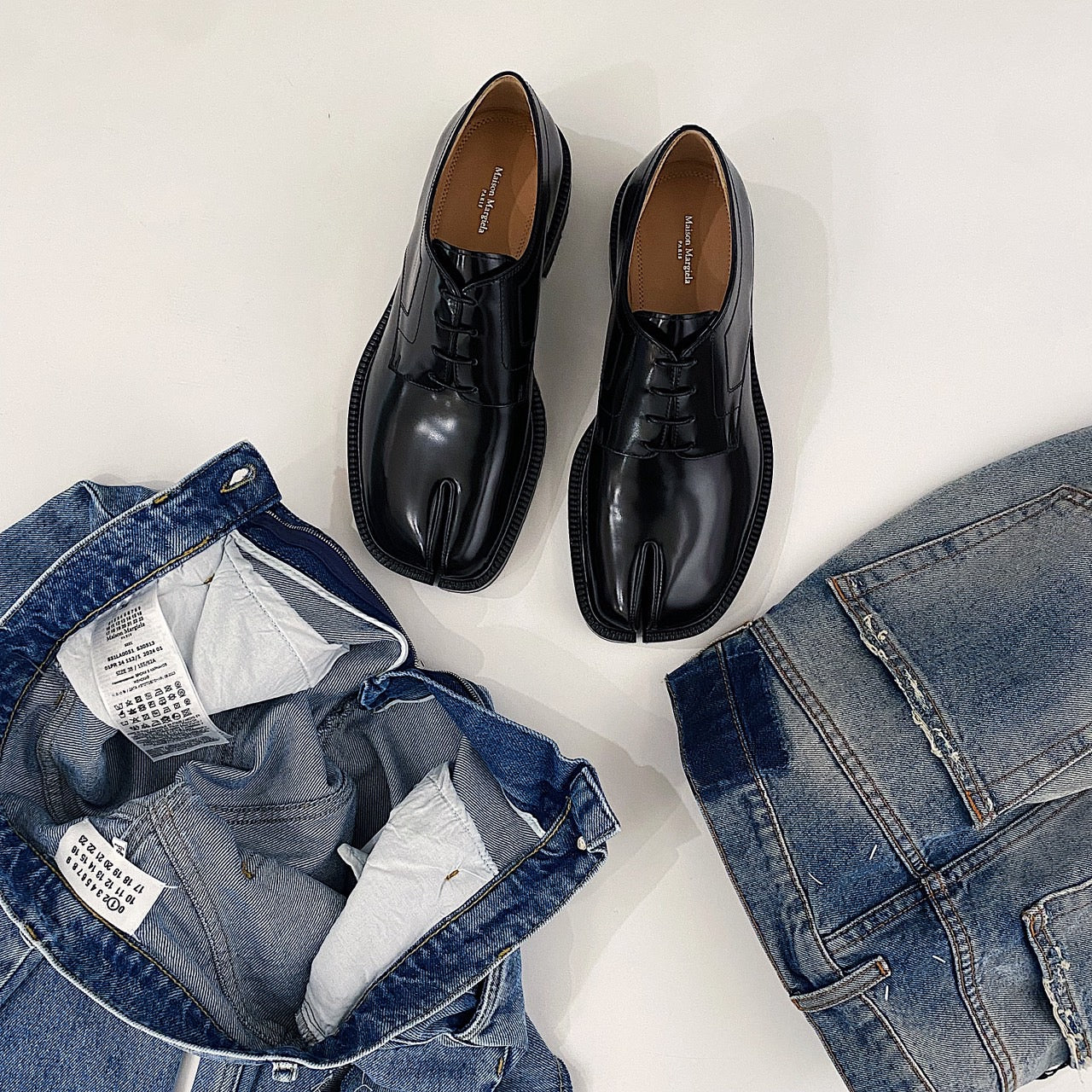 Maison Margiela ドレスシューズ マルジェラ シルバー 革靴