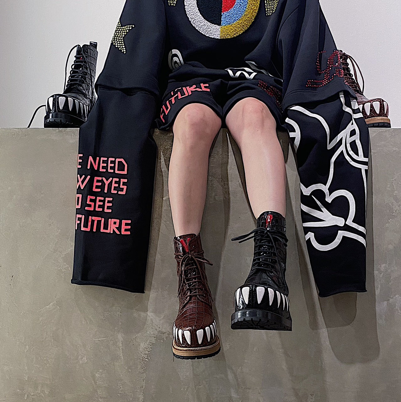 セール特価 ブーツ Walter van beirendonck 22aw ブーツ - www.ride 