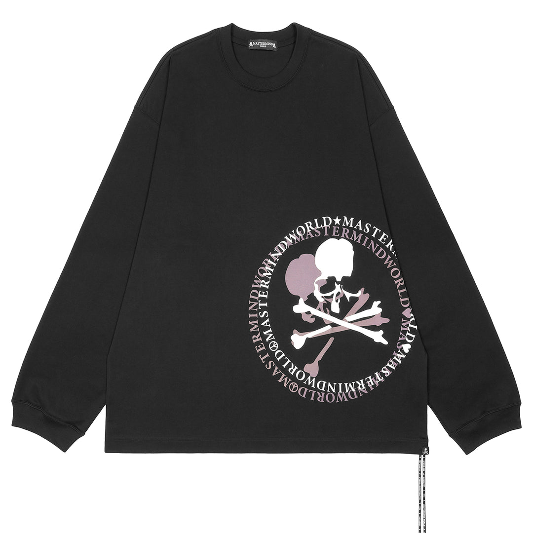 mastermind JAPAN マスターマインド ワールド Tシャツ Bullshit ラウンドロゴ スカル ブラック 黒 SS17 Sサイズ  17SPMM-TS03 - ブランド別