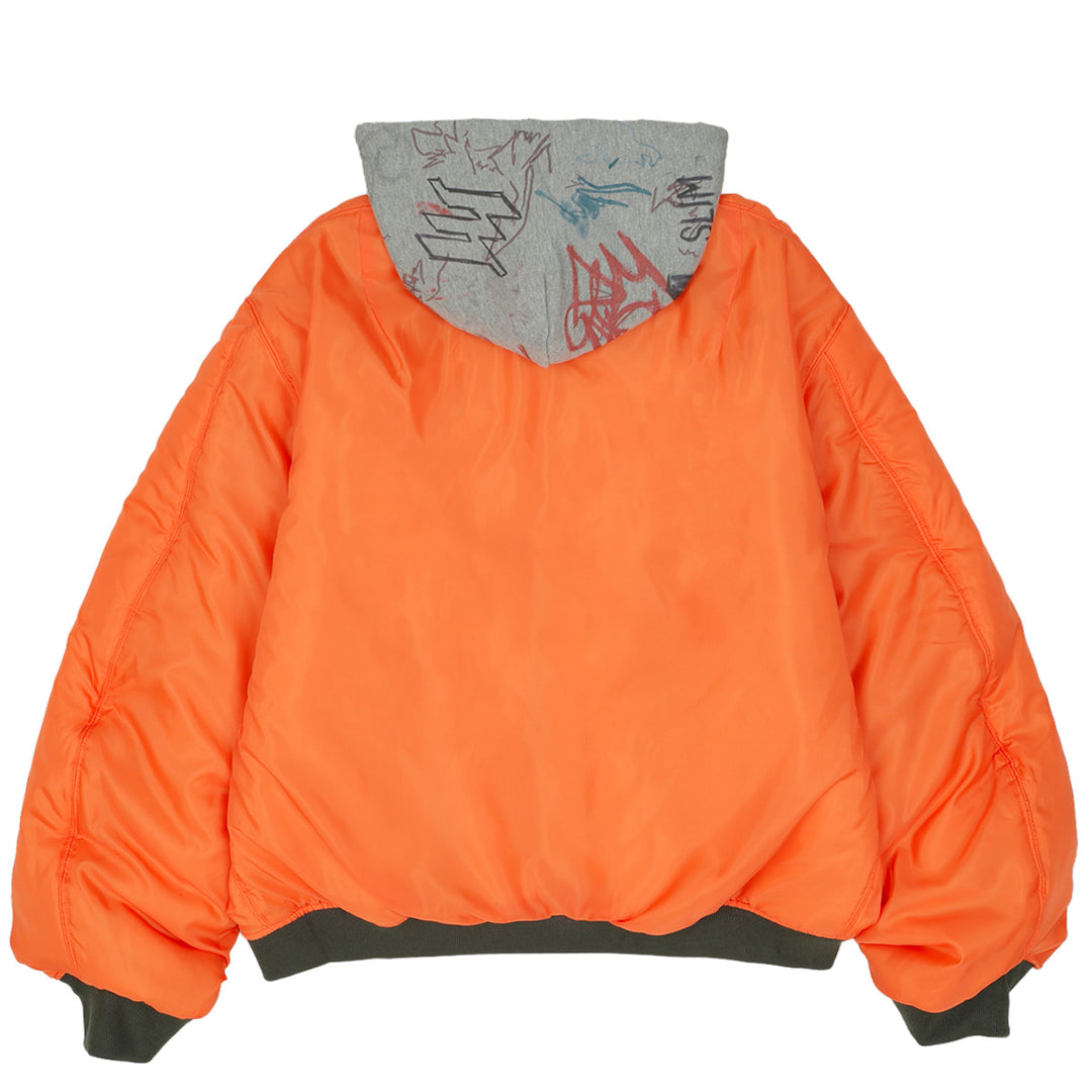 MOWALOLA MY CITY ボンバージャケット　Mサイズ Mowalola Mowalola My City Bomber Jacket | Grailed