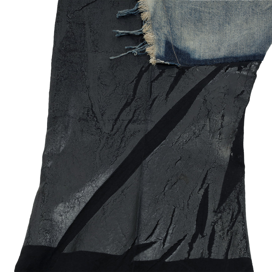 Rick Owens 15SS ブリーチブラックデニム ノースリーブ Rick Owens 15SS ブリーチブラックデニム ノースリーブ Rick Owens