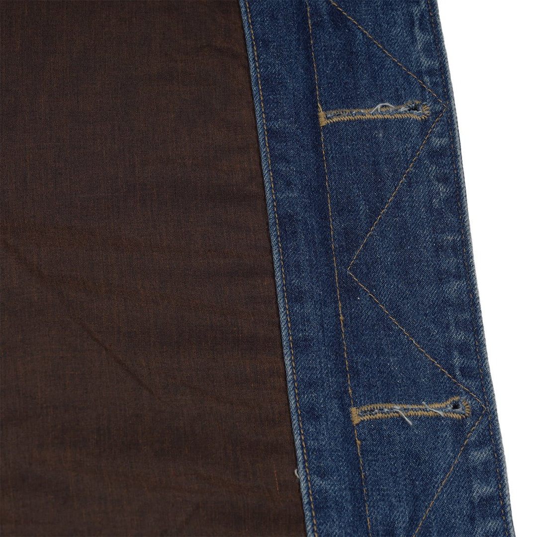 Thug Club (サグ クラブ) - IRON STEEL FOCUS DENIM JACKET BLUE