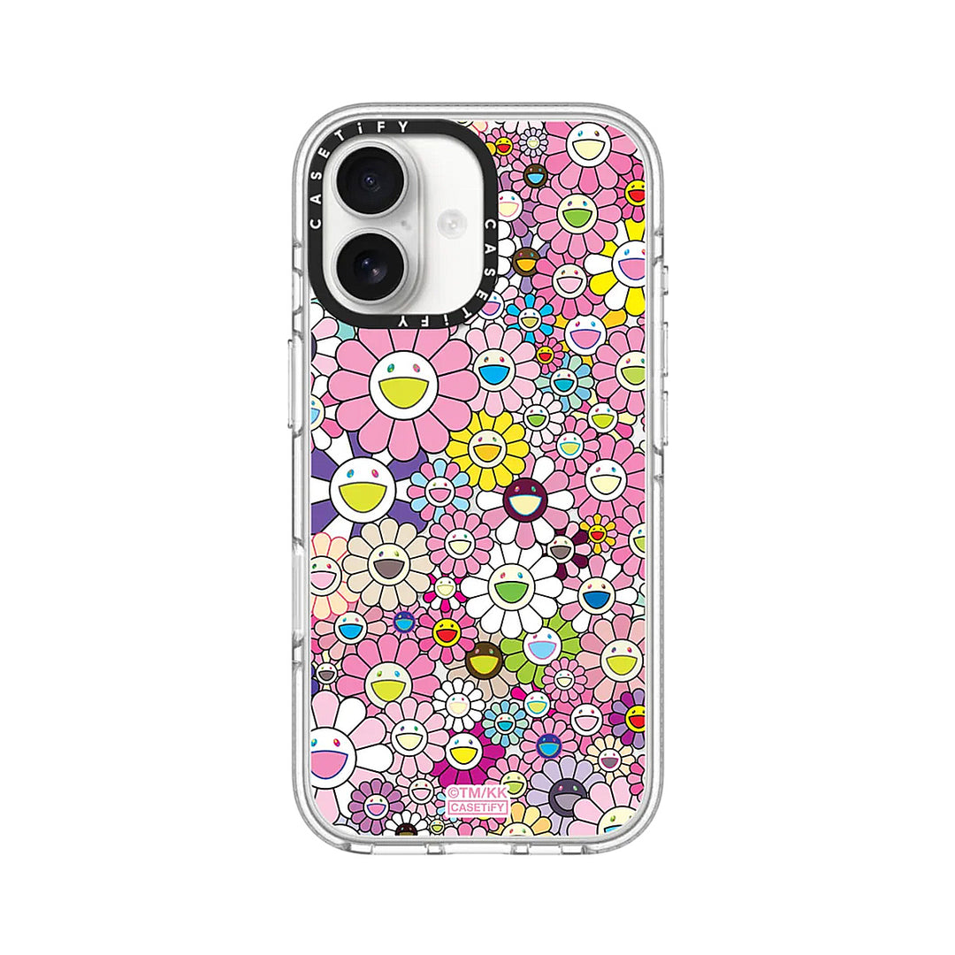 Takashi Murakami / kaikai kiki - Takashi Murakami × CASETiFY FLOWERS BLOOM PHONE CASE PINK Smartphone Case Takashi Murakami / kaikai kiki - Takashi Murakami × CASETiFY FLOWERS BLOOM PHONE CASE PINK Smartphone Case