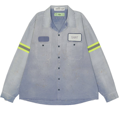 SM050 LINE COTTON SHIRT