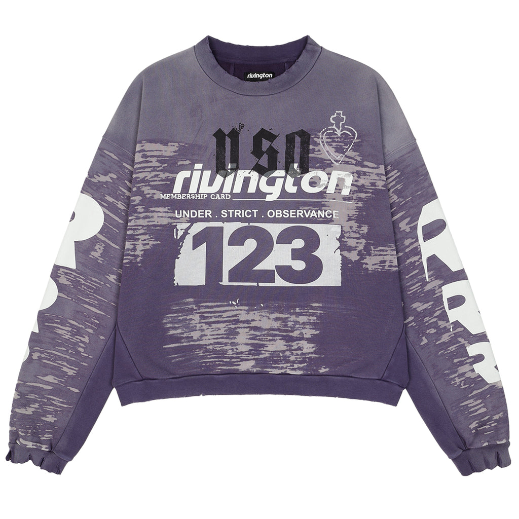 RRR123 - RIVINGTON roi rebis - MEMBERSHIP USO CREW NECK クルー