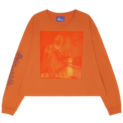 Marking Distance - SUBTERRANEAN KIDS TEE - SAFETY ORANGE - T-SHIRT - cherry fukuoka