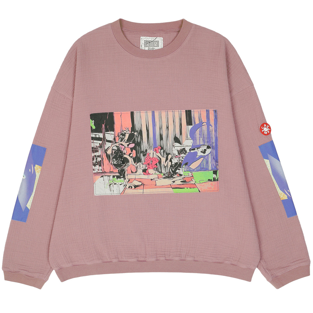 ♦AMIRI♦アミリ コアロゴ クルーネック セーター AMIRI(アミリ) - MA CORE LOGO CREW クルーネック | cherry