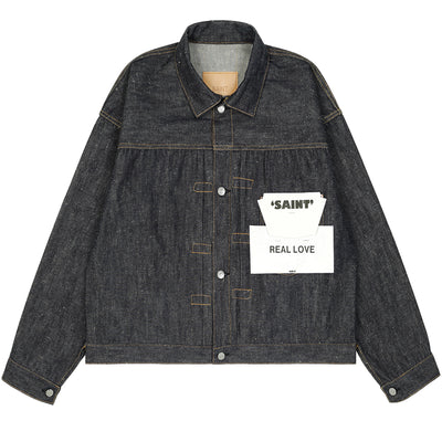 ©SAINT M×××××× × BerBerJin<br>SMC45 REGID BBJ_DENIM JACKET