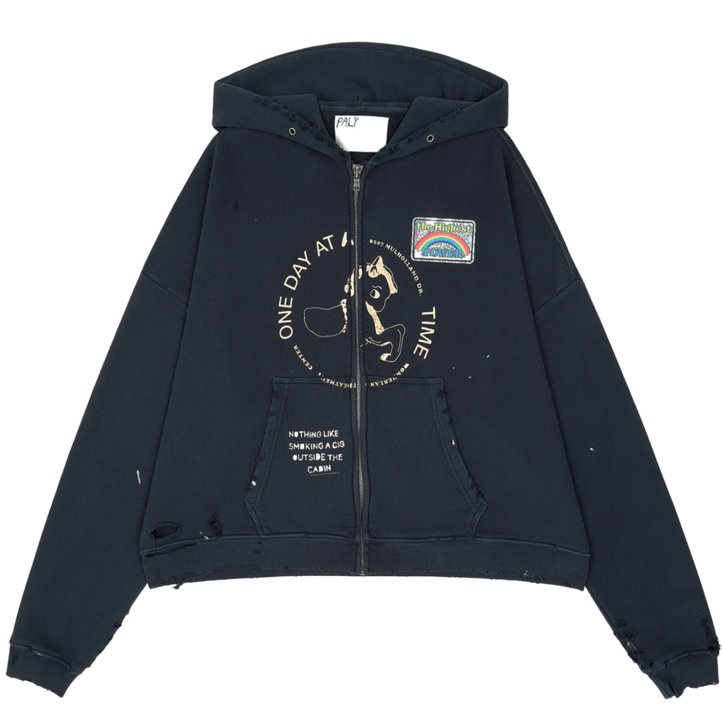 PALY HOLLYWOOD(パリーハリウッド) - TREATMENT CENTER ZIP HOODIE